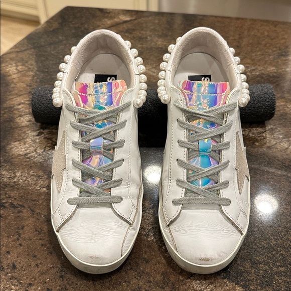 Golden Goose Superstar Iridescent and Pearl Accents - Picture 14 of 15